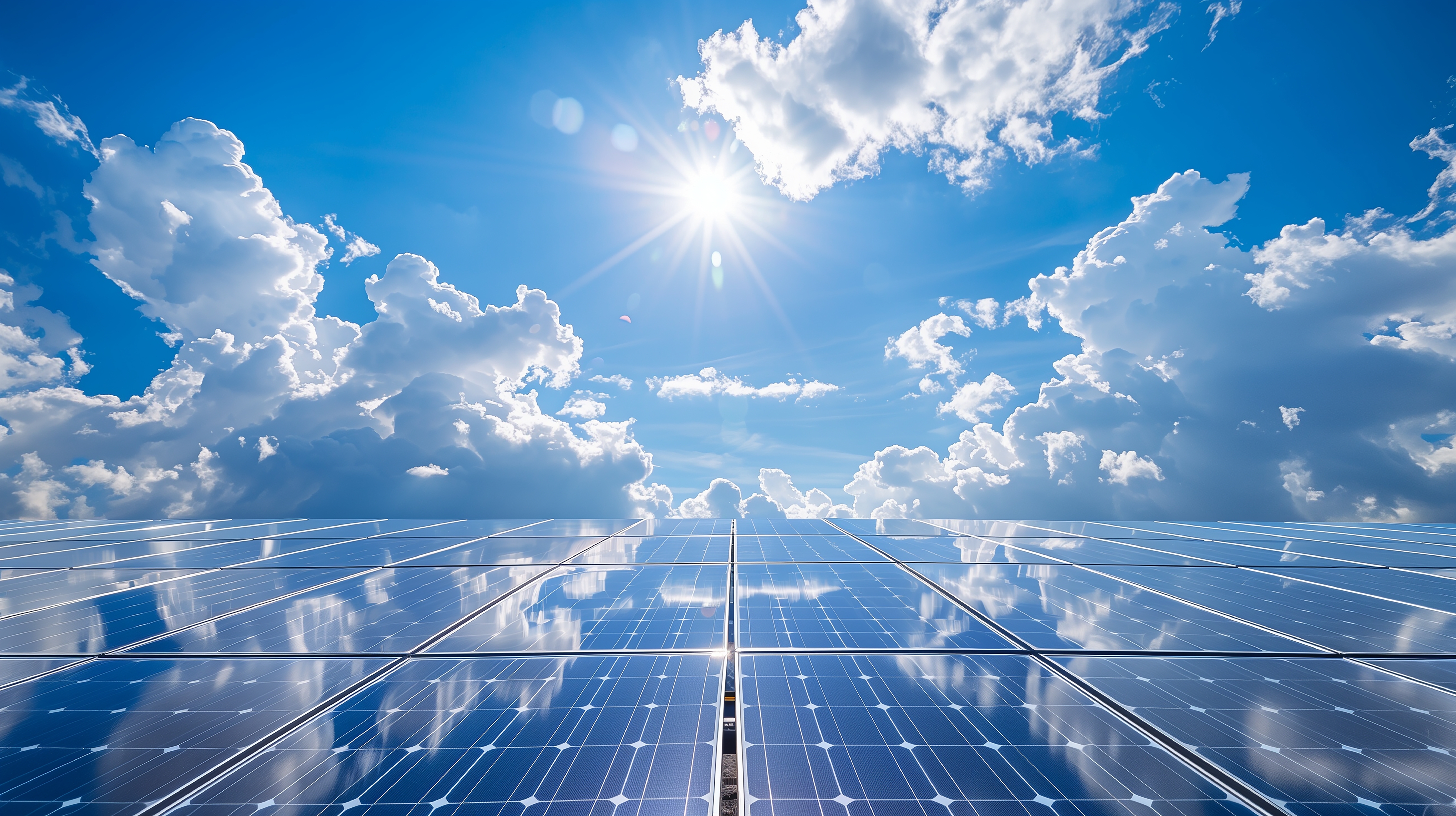 Photovoltaikanlage in den Bergen